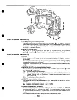 Preview for 13 page of Panasonic AJD900 - DVC PRO 50 CAMCORDER Operating Instructions Manual