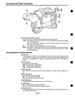 Preview for 22 page of Panasonic AJD900 - DVC PRO 50 CAMCORDER Operating Instructions Manual