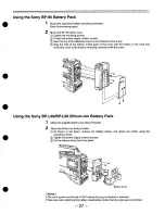 Preview for 27 page of Panasonic AJD900 - DVC PRO 50 CAMCORDER Operating Instructions Manual