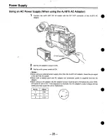 Preview for 28 page of Panasonic AJD900 - DVC PRO 50 CAMCORDER Operating Instructions Manual