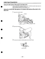 Preview for 37 page of Panasonic AJD900 - DVC PRO 50 CAMCORDER Operating Instructions Manual