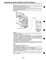 Preview for 46 page of Panasonic AJD900 - DVC PRO 50 CAMCORDER Operating Instructions Manual