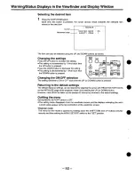 Preview for 50 page of Panasonic AJD900 - DVC PRO 50 CAMCORDER Operating Instructions Manual