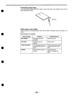 Preview for 85 page of Panasonic AJD900 - DVC PRO 50 CAMCORDER Operating Instructions Manual