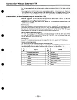 Preview for 95 page of Panasonic AJD900 - DVC PRO 50 CAMCORDER Operating Instructions Manual