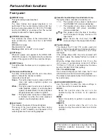 Preview for 8 page of Panasonic AJHD1200A - DVCPRO HD VTR Operating Instructions Manual