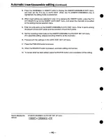 Preview for 46 page of Panasonic AJHD2700 Operating Instructions Manual