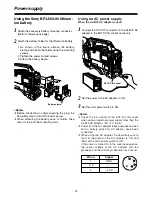 Preview for 24 page of Panasonic AJHDC27A - DVCPRO HD CAMERA Operating Instructions Manual