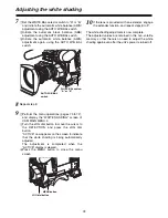 Preview for 28 page of Panasonic AJHDC27A - DVCPRO HD CAMERA Operating Instructions Manual