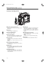 Preview for 10 page of Panasonic AJHDC27H - DVCPRO HD CAMERA Operating Instructions Manual