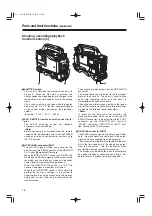 Preview for 16 page of Panasonic AJHDC27H - DVCPRO HD CAMERA Operating Instructions Manual