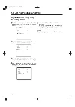 Preview for 52 page of Panasonic AJHDC27H - DVCPRO HD CAMERA Operating Instructions Manual