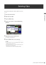 Preview for 53 page of Panasonic AJHPM110E - MEMORY CARD PORTABLE... Operating Instructions Manual