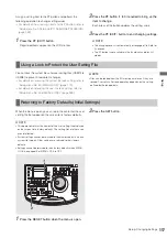 Preview for 117 page of Panasonic AJHPM110E - MEMORY CARD PORTABLE... Operating Instructions Manual