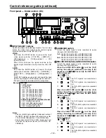 Preview for 12 page of Panasonic AJSPD850P - P2 DECK Operating Instructions Manual