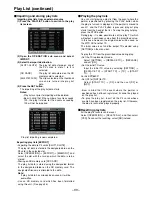 Preview for 33 page of Panasonic AJSPD850P - P2 DECK Operating Instructions Manual