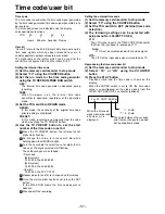 Preview for 57 page of Panasonic AJSPD850P - P2 DECK Operating Instructions Manual