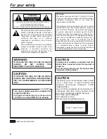 Preview for 2 page of Panasonic AK-HC931P Operating Instructions Manual