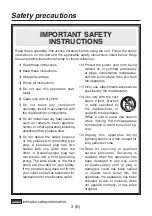 Preview for 4 page of Panasonic AV-HS04M6 Operating Instructions Manual