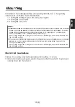 Preview for 13 page of Panasonic AV-HS04M6 Operating Instructions Manual