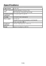 Preview for 16 page of Panasonic AV-HS04M6 Operating Instructions Manual