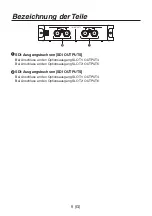 Preview for 22 page of Panasonic AV-HS04M7 Operating Instructions Manual