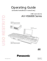 Preview for 1 page of Panasonic AV-HS60C1E Operating Manual