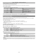 Preview for 138 page of Panasonic AV-HS60C1E Operation Manual