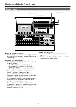 Preview for 17 page of Panasonic AV-UHS500P Operating Instructions Manual