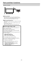 Preview for 25 page of Panasonic AV-UHS500P Operating Instructions Manual