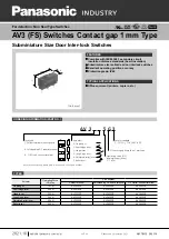 Panasonic AV3205G3 Manual preview