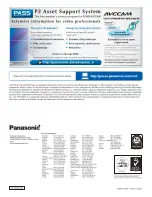 Preview for 12 page of Panasonic AVCCAM AG-3DA1 Brochure