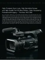 Preview for 2 page of Panasonic AVCCAM AG-AC130 Brochure & Specs