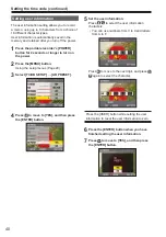 Preview for 40 page of Panasonic AVCCAM AG-HMR10P Operating Insructions