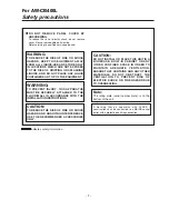 Preview for 7 page of Panasonic AW-CB400L Service Manual