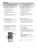 Preview for 22 page of Panasonic AW-HE100E Operating Instructions Manual