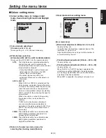 Preview for 53 page of Panasonic AW-HE100E Operating Instructions Manual