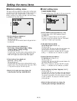 Preview for 54 page of Panasonic AW-HE100E Operating Instructions Manual