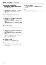 Preview for 24 page of Panasonic aw-he40 series Operating	 Instruction