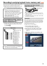 Preview for 109 page of Panasonic aw-he40 series Operating	 Instruction