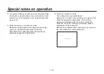 Preview for 8 page of Panasonic AW-HE870E Operation Instructions Manual