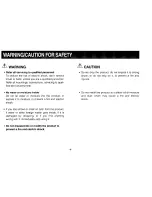 Preview for 4 page of Panasonic AW-PB304 Operating Instructions Manual