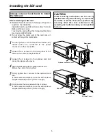 Preview for 5 page of Panasonic AW-PB306 Operating Instructions Manual