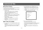 Preview for 42 page of Panasonic AWE350P - COLOR CAMERA Operating	 Instruction