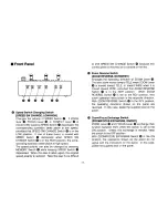 Preview for 13 page of Panasonic AWRP301 - PAN/TILT CONTROL PAN Operating Instructions Manual