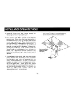 Preview for 15 page of Panasonic AWRP301 - PAN/TILT CONTROL PAN Operating Instructions Manual