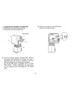 Preview for 16 page of Panasonic AWRP301 - PAN/TILT CONTROL PAN Operating Instructions Manual