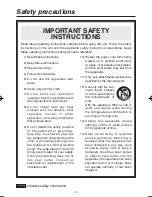 Preview for 4 page of Panasonic AWVF64N - 4" VIEWFINDER Operating Instructions Manual