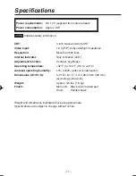 Preview for 11 page of Panasonic AWVF64N - 4" VIEWFINDER Operating Instructions Manual