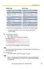 Preview for 45 page of Panasonic BB-HCM381A - Network Camera Operating Instructions Manual